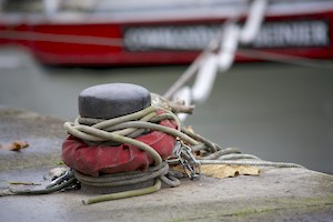 amarrage d'un bateau