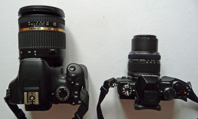 Comparaison Canon 550D - Olympus E-M10