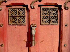 Détail d'une porte ancienne