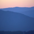 Coucher de soleil en Provence