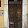 Porte de maison à Fayence