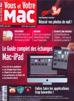 Couverture du numéro 89 de Vous et Votre Mac