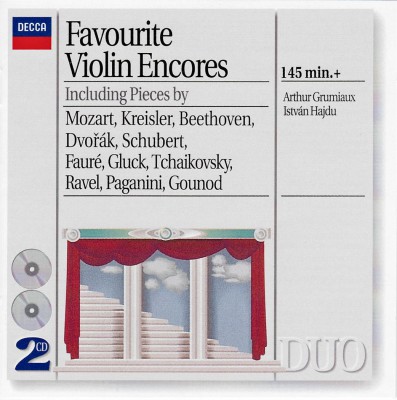 Pochette de l'album Favourite Violin Encores