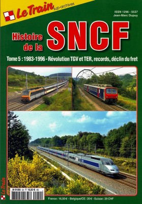 Couverture du tome 5 de l'histoire de la SNCF