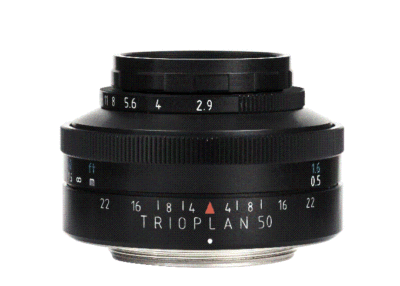  Trioplan 50 mm f/2,9 